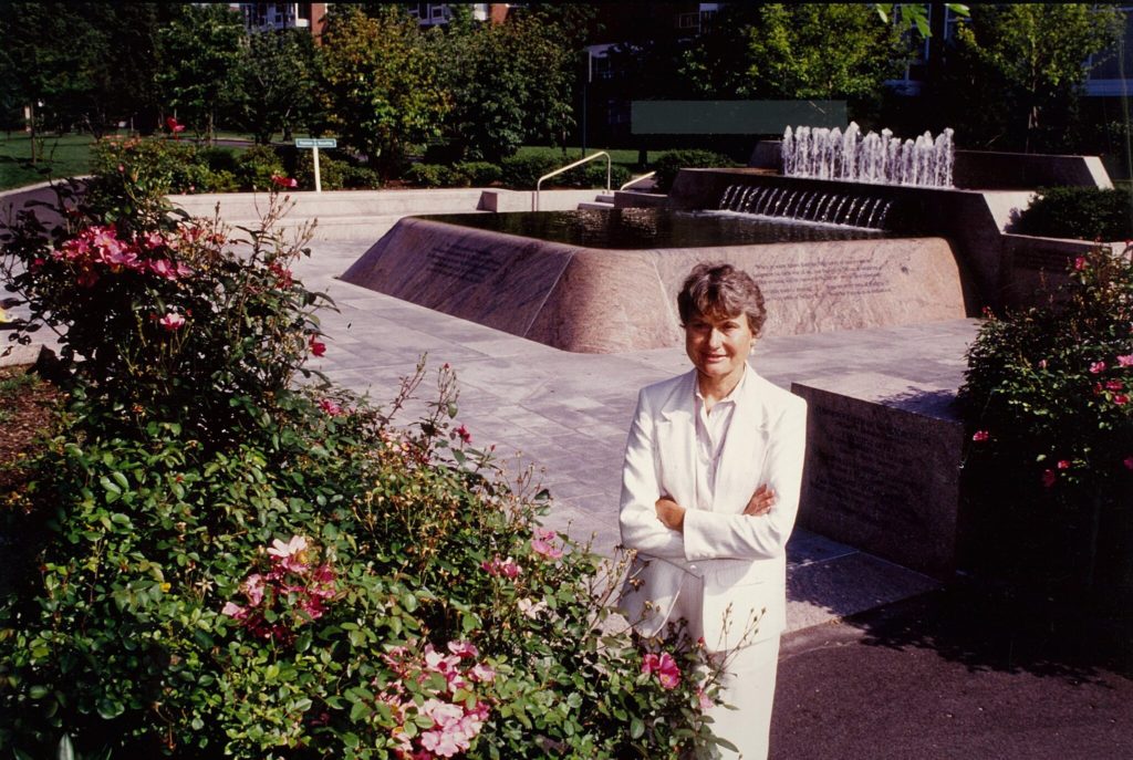 Carol Johnson at John F. Kennedy Park in Cambridge, Mass