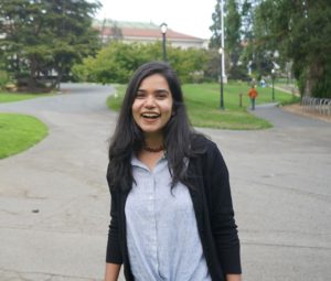 Headshot of Arushi Saxena.