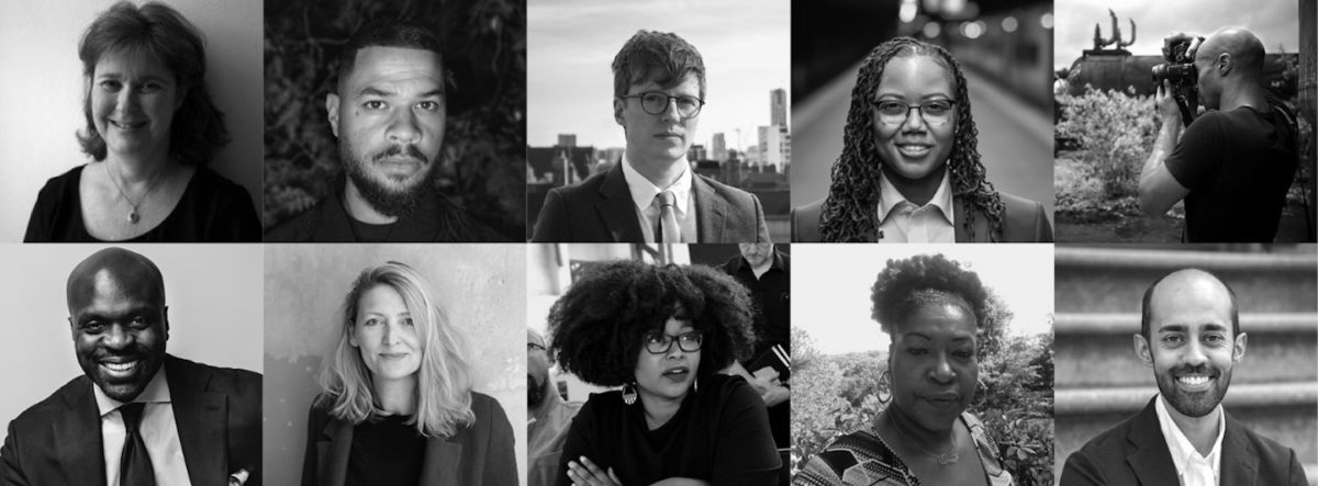 grid image of the ten incoming members of the Loeb Fellowship program