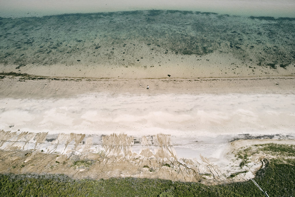 Eroded coast 