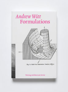 Cover of the book Formulations by Andrew Witt.