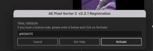 Enter @remote and click Activate