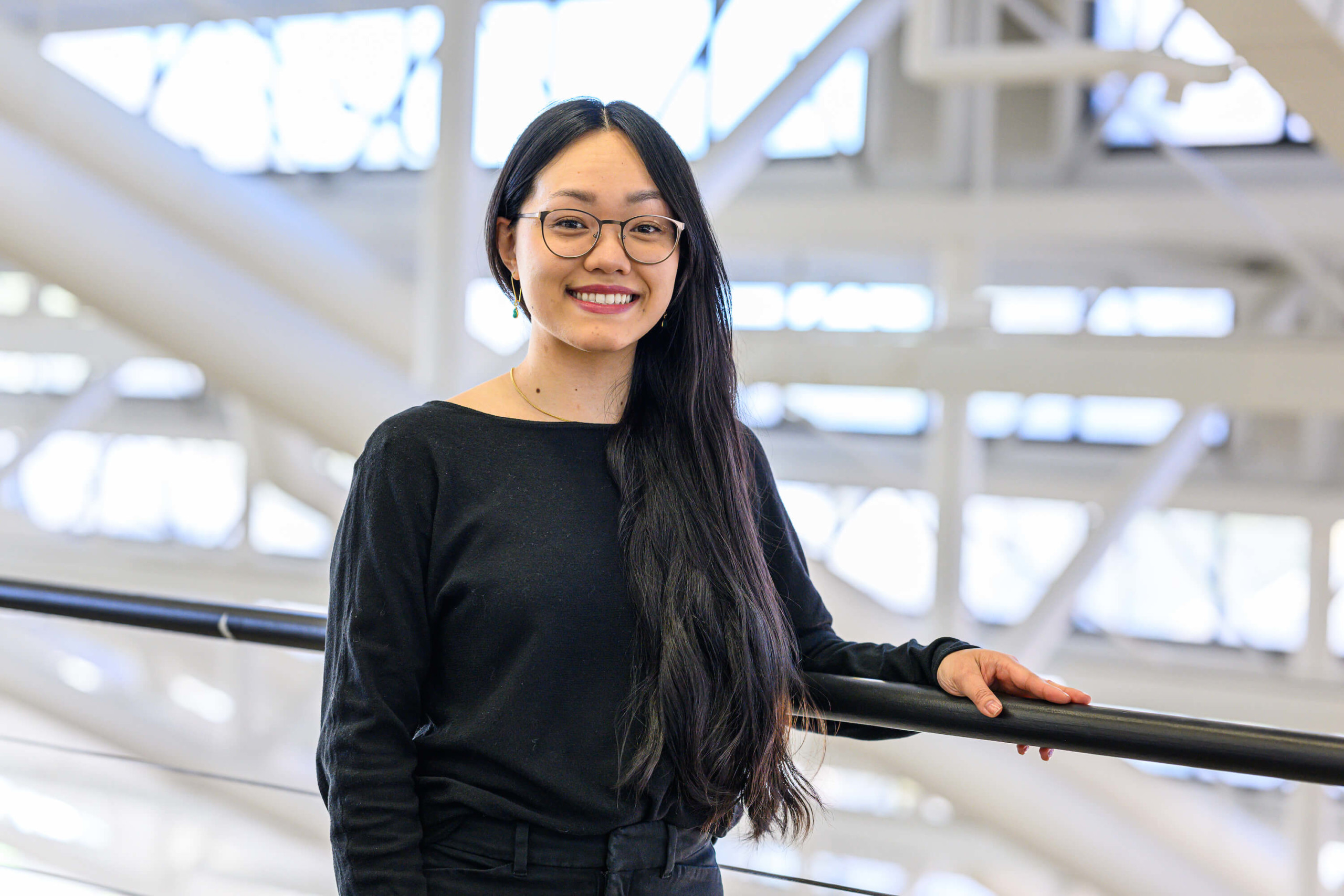 Headshot of Dianne Le in the trays.