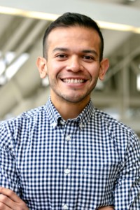 Headshot of Miguel Perez-Luna in the trays.