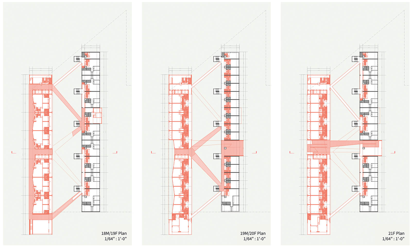 Composite of three plans