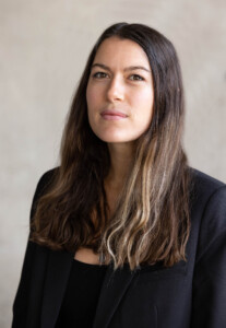 Headshot of a caucasian female looking at the camera