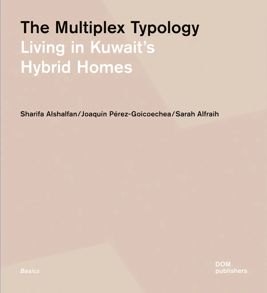 The Multiplex Typology book cover, black and white text on a beige background