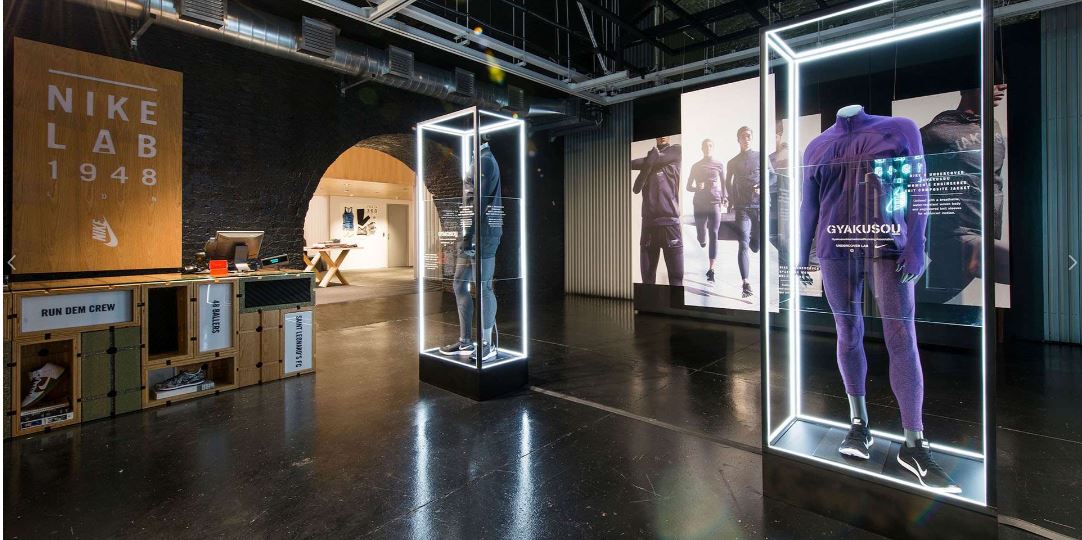 Image of futuristic Nike Lab