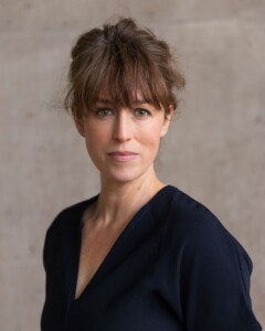 Headshot of Elizabeth Bowie Christoforetti, who wears a black shirt.