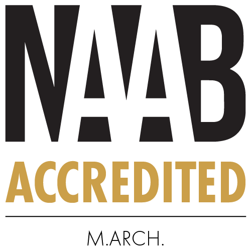 NAAB Accredited MArch Badge