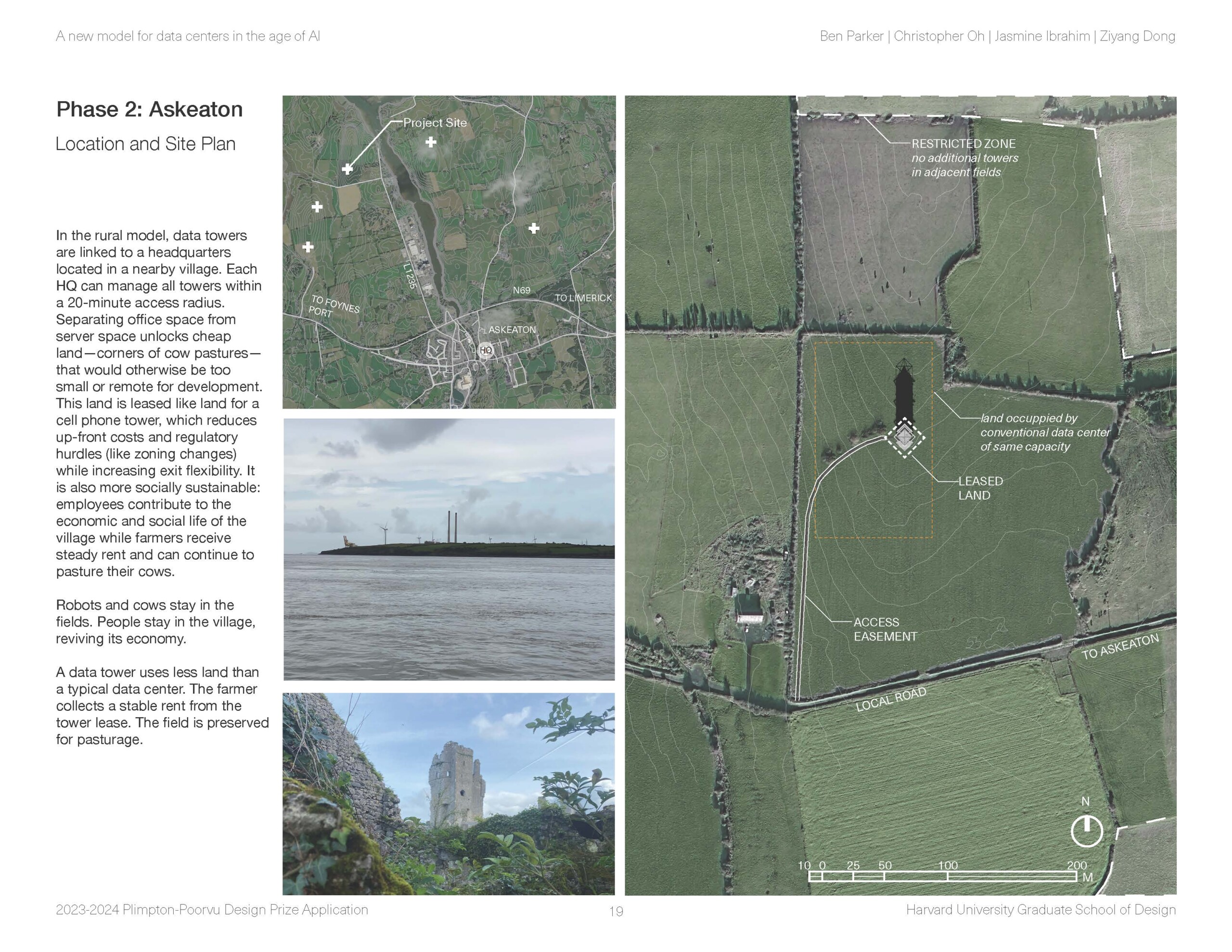 Photos and text about Askeaton as a site.