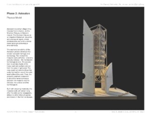 Physical model of a tower