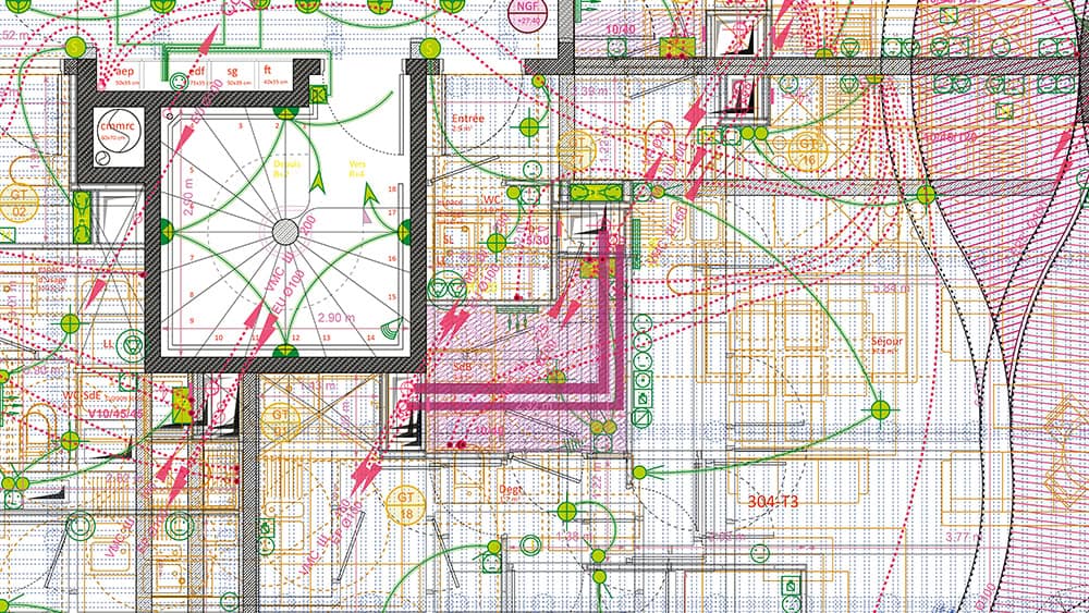 Construction Design Drawing