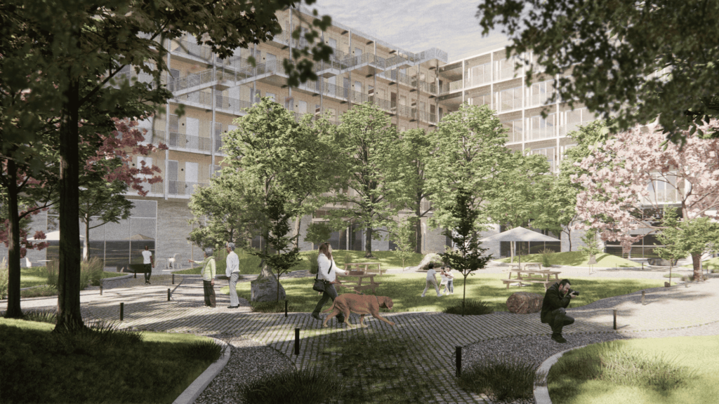 Gsd Development Connecting Gilman Square: A New Housing and Green Space Development ...