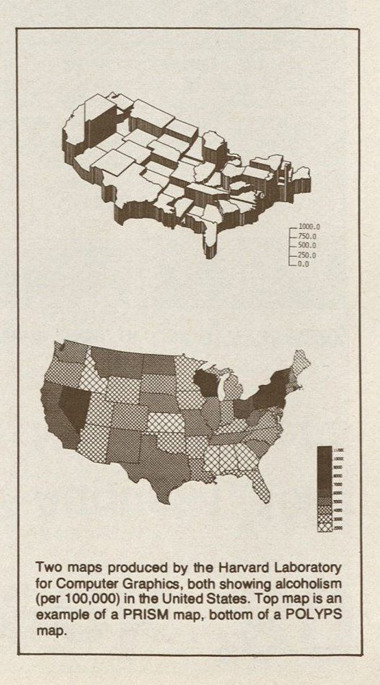 two maps of US