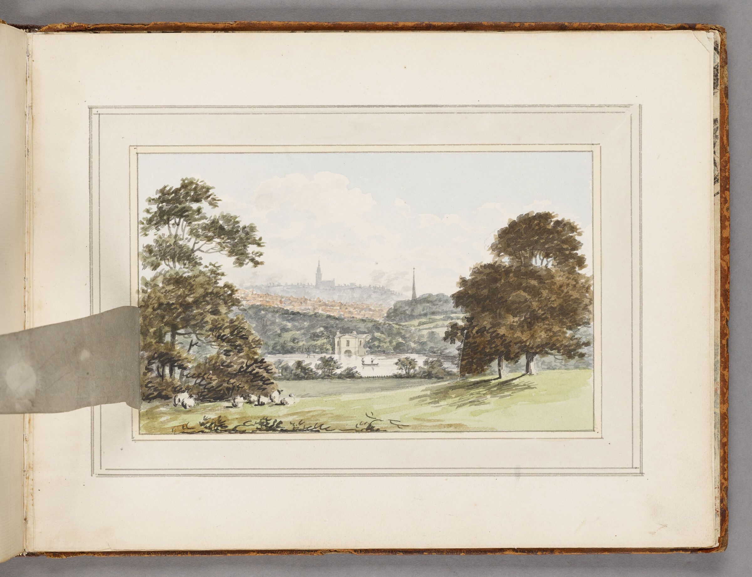 Moseley Hall watercolor