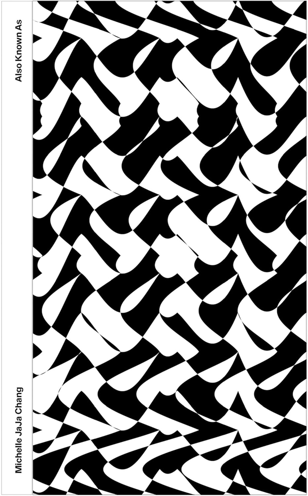 black and white patterned book cover
