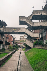 Concrete housing project