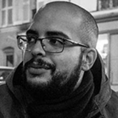 Black and white headshot of Safouan Azouzi