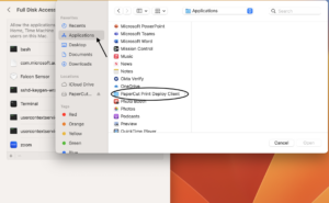 print deploy applications