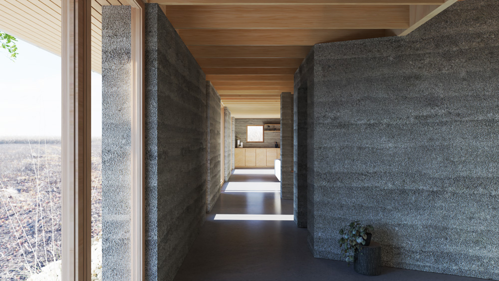 view inside a house