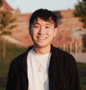 man smiling