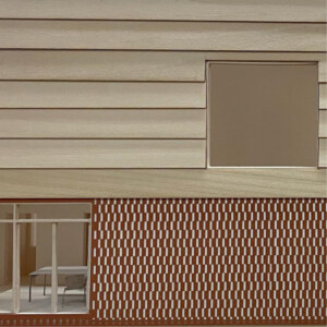 exterior model of San Francisco housing