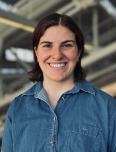 woman smiling