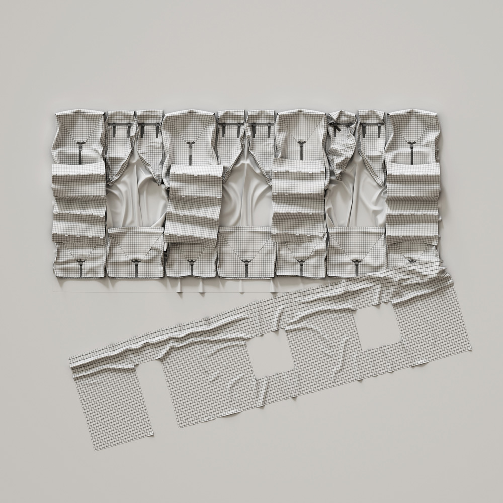 space suit deconstructed