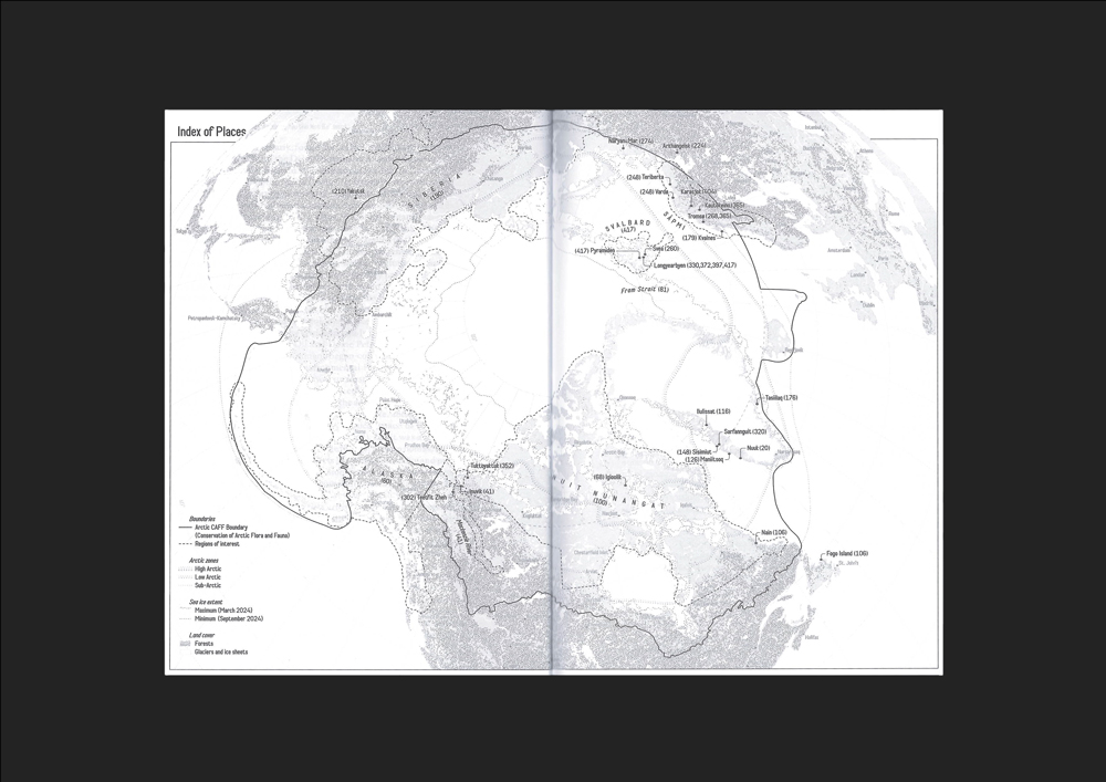 map of Arctic