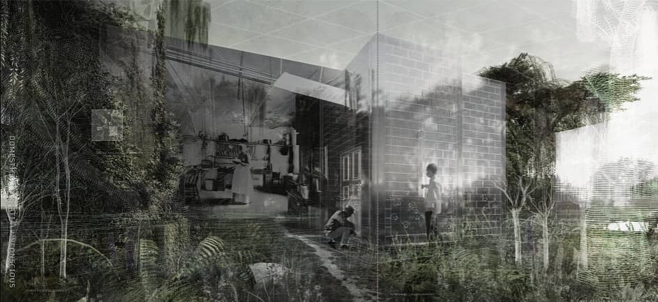 Celina Abba MLA '23 and Enrique Cavelier MLA '23, “Filled Ditch” from Plantation Futures: Foregrounding Lost Narratives.