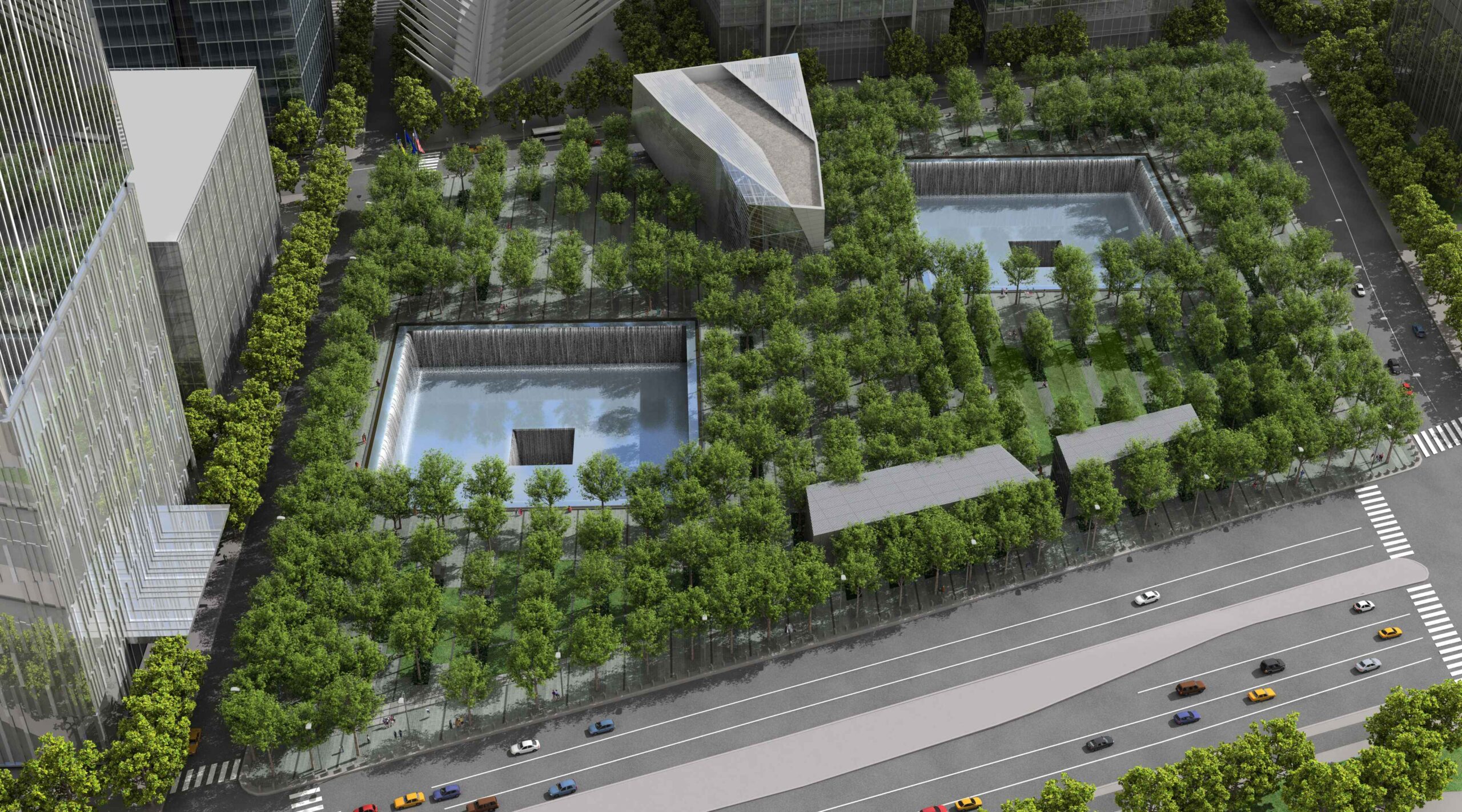 Aerial View of Memorial