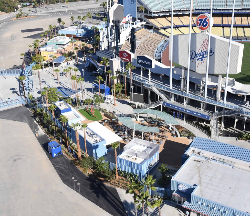 Dodger Stadium Centerfield Plaza
