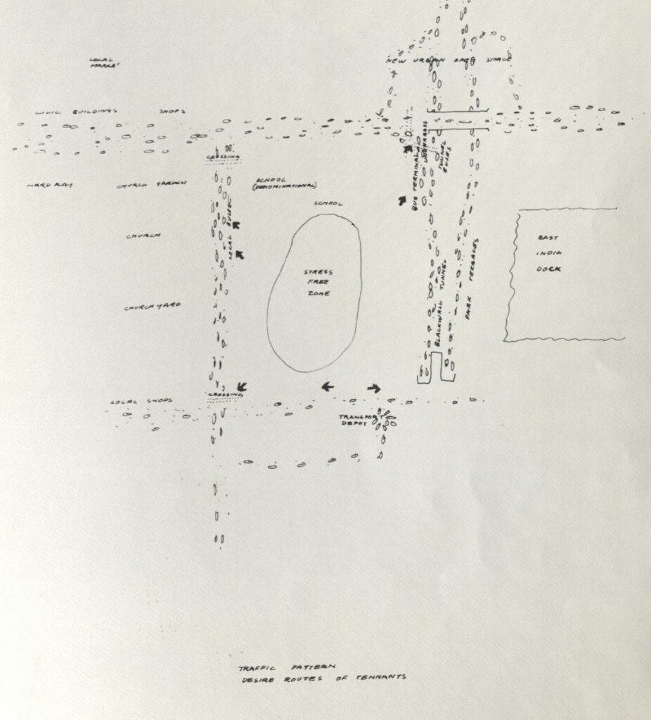Sketch of Robinhood Gardens