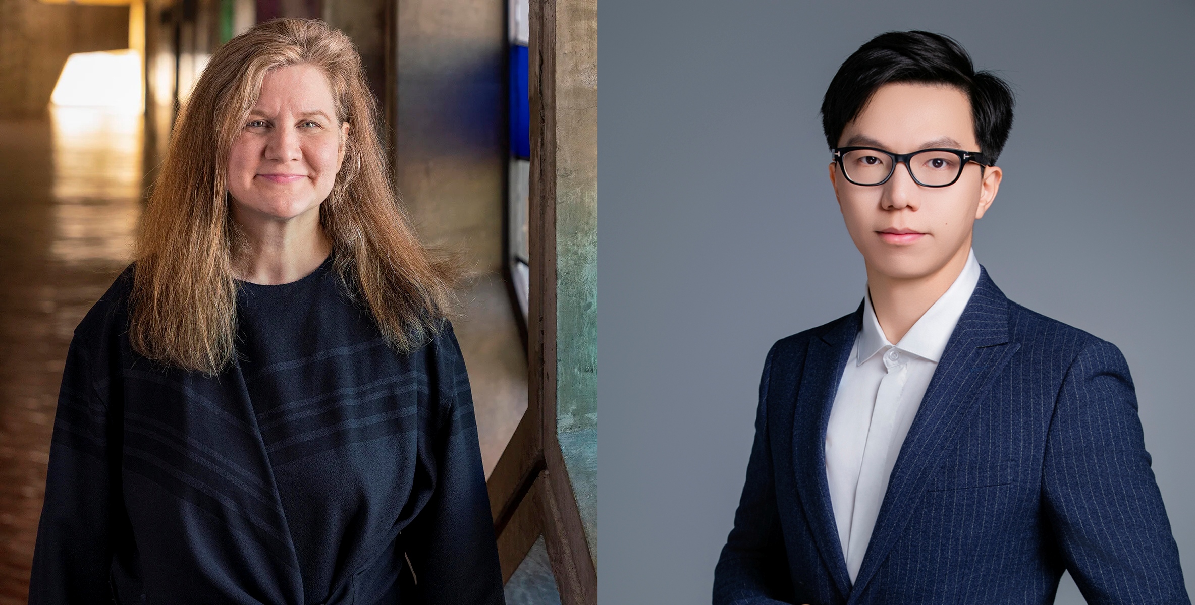 Jennifer Yoos and Dingliang Yang headshots
