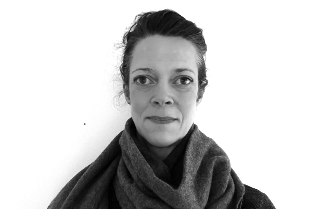 Heike Rahmann headshot, black and white