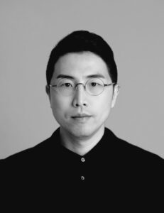 Grayscale headshot of Jonghyun Baek