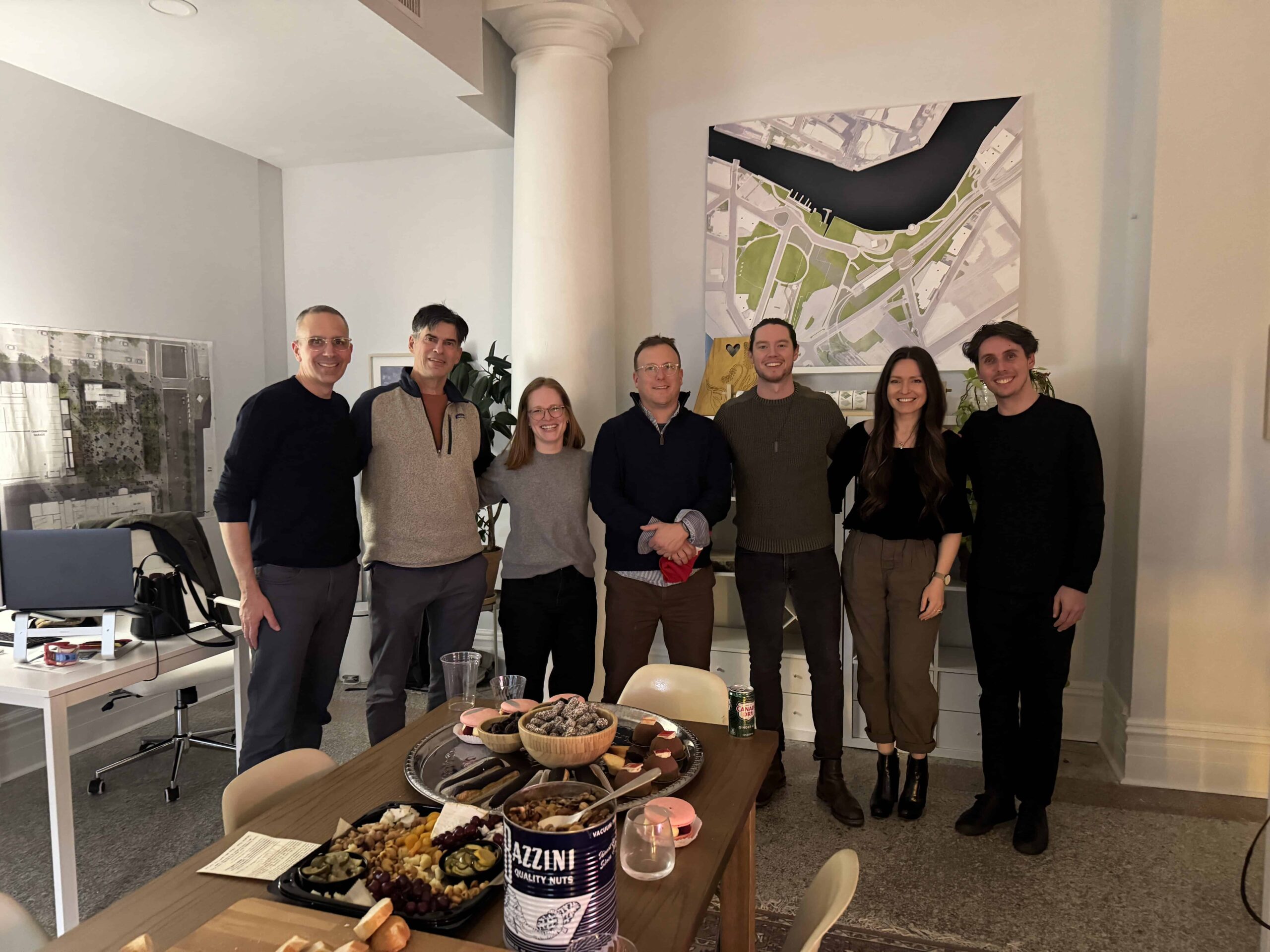 GSD alumni pose for a picture at the 2025 J-Term gathering in Pittsburgh