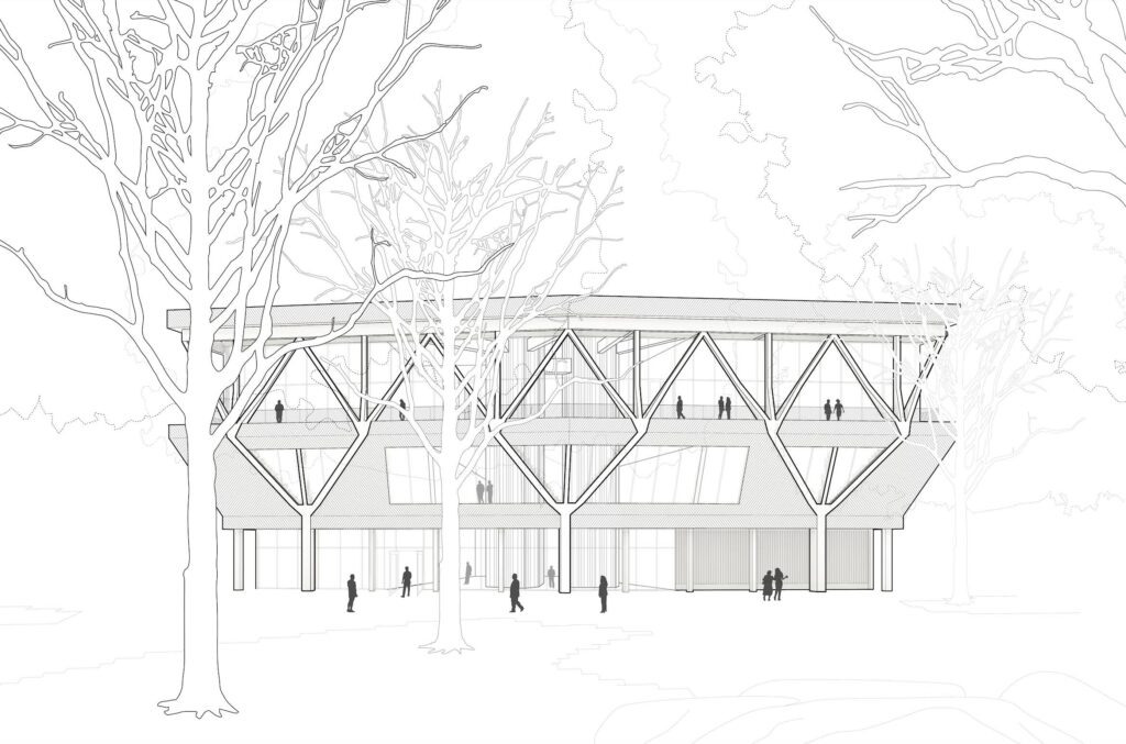 Sketch of the Rubenstein Treehouse