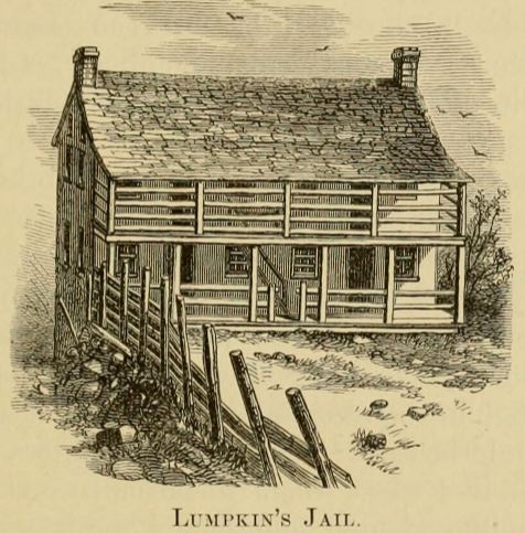 sketch of Lumpkin's Slave Jail