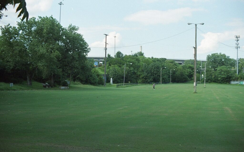field at Lumpkin Slave Jail