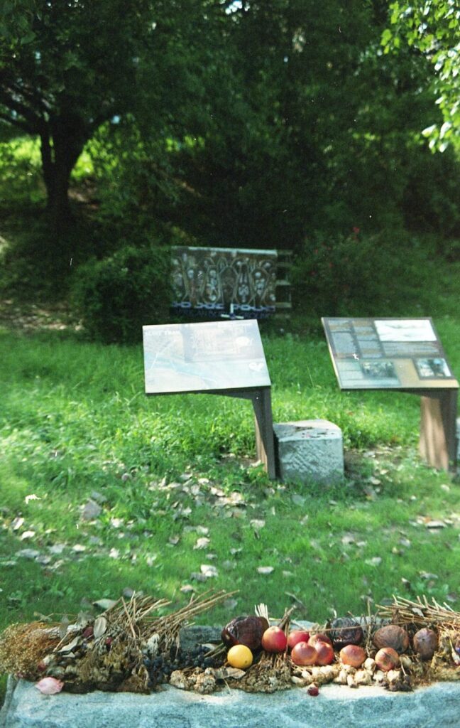offerings left at Lumpkin Slave Jail