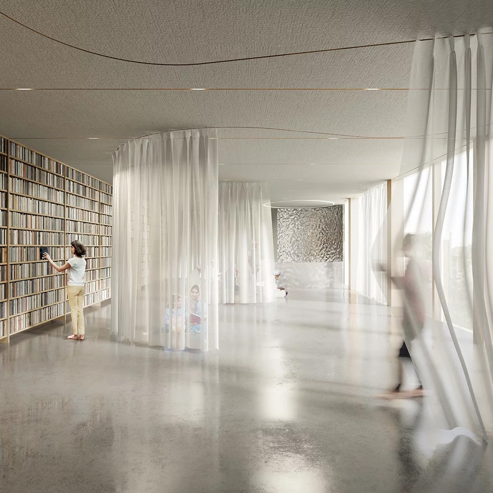 Interior of Chabani's mosque