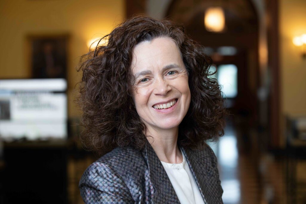 Headshot of Rebecca Henderson in jacket.