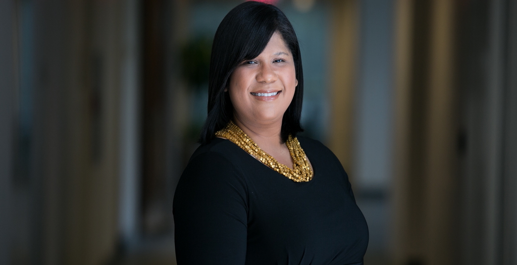 A portrait of Lourdes German