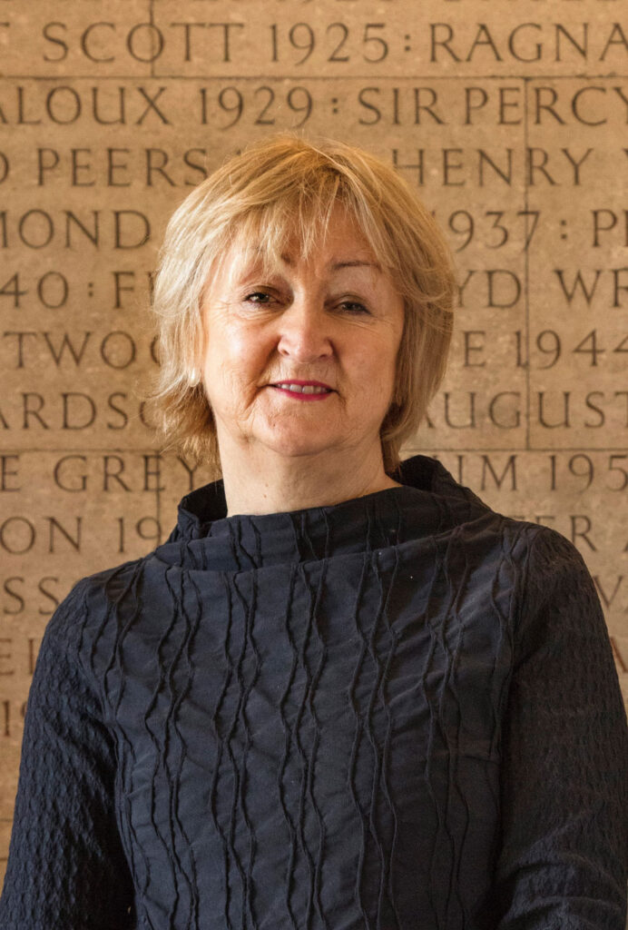 A portrait of Yvonne Farrell