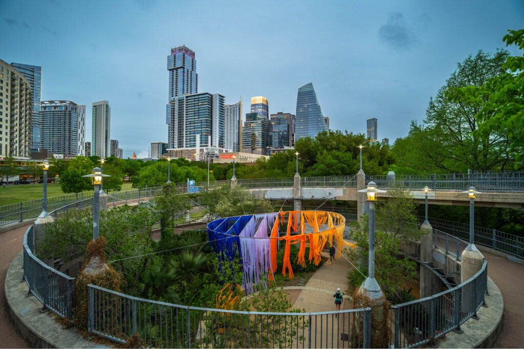 Dana McKinney White Opens Sunclipse Installation in Austin