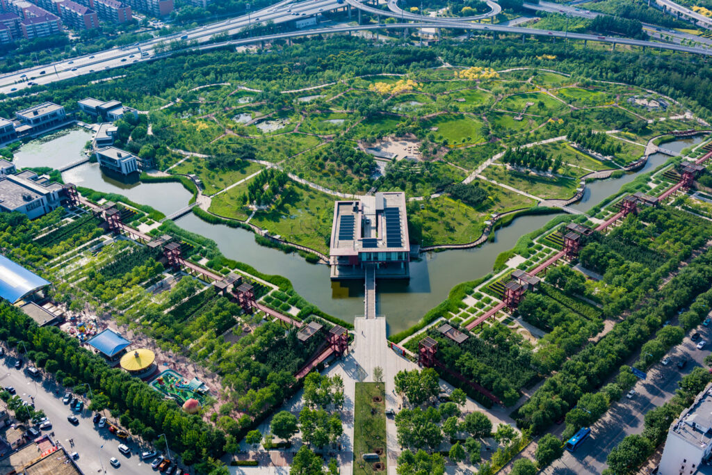 Tianjin Qiaoyuan Wetland Park