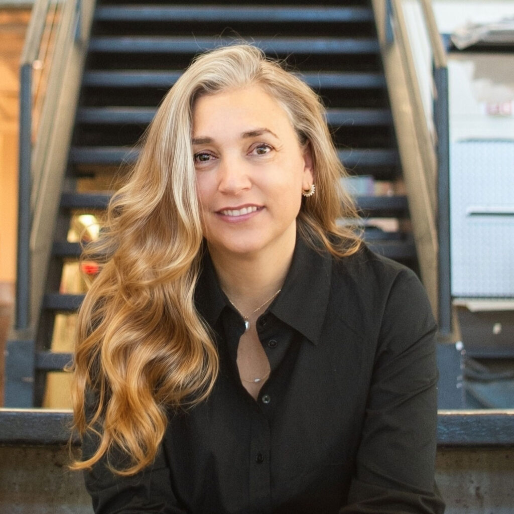 WOman smiling
