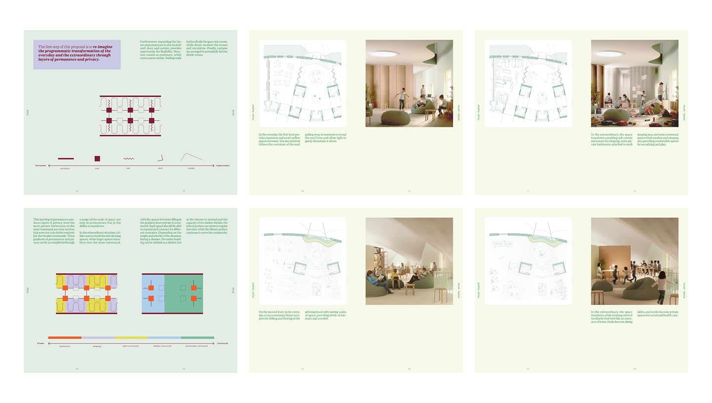 Plans and diagrams.